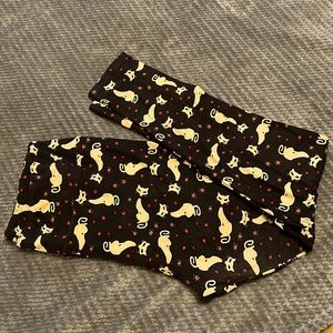 Lularoe T&C Cat Print Leggings 🐈